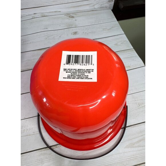 Lot of 2 Purple Spider Jack-O'-Lantern Halloween Treat Bucket 7"x7" Greenbrier - Picture 7 of 8